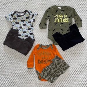 Baby boy clothes (3 sets)